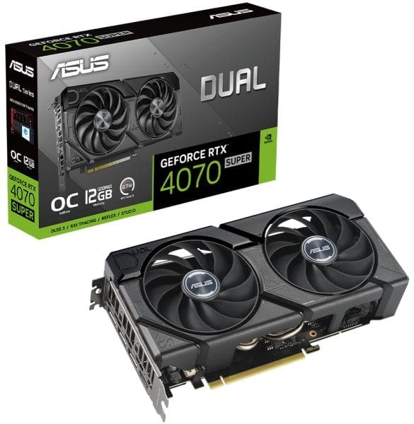 ASUS DUAL GeForce RTX 4070 SUPER EVO OC 12GB Ekran Kart a3