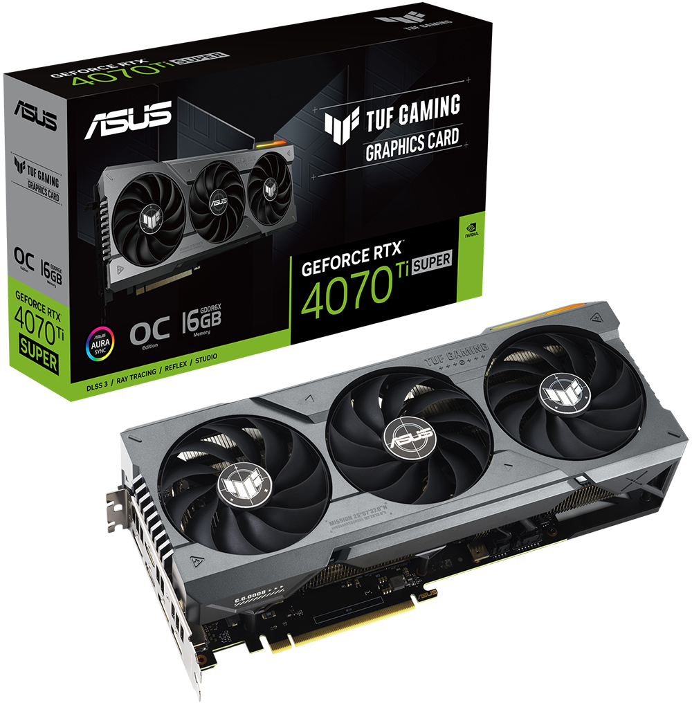 ASUS TUF Gaming GeForce RTX™ 4070 Ti SUPER 16GB GDDR6X OC Edition