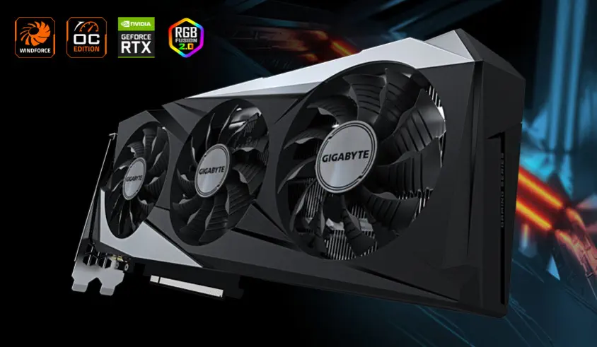 Gigabyte GeForce RTX 3060 Ti Gaming OC D6X 8G Gaming Ekran Kartı