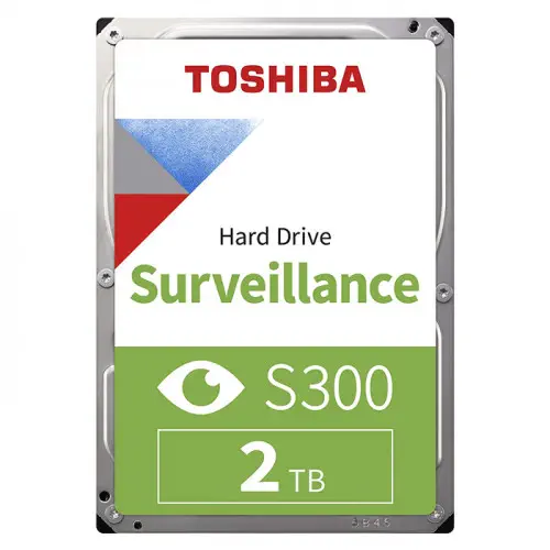 Toshiba S300 Surveillance HDWT720UZSVA 2TB 7/24 Güvenlik Diski