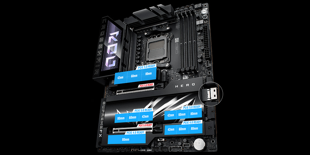 ROG Crosshair X870E Hero