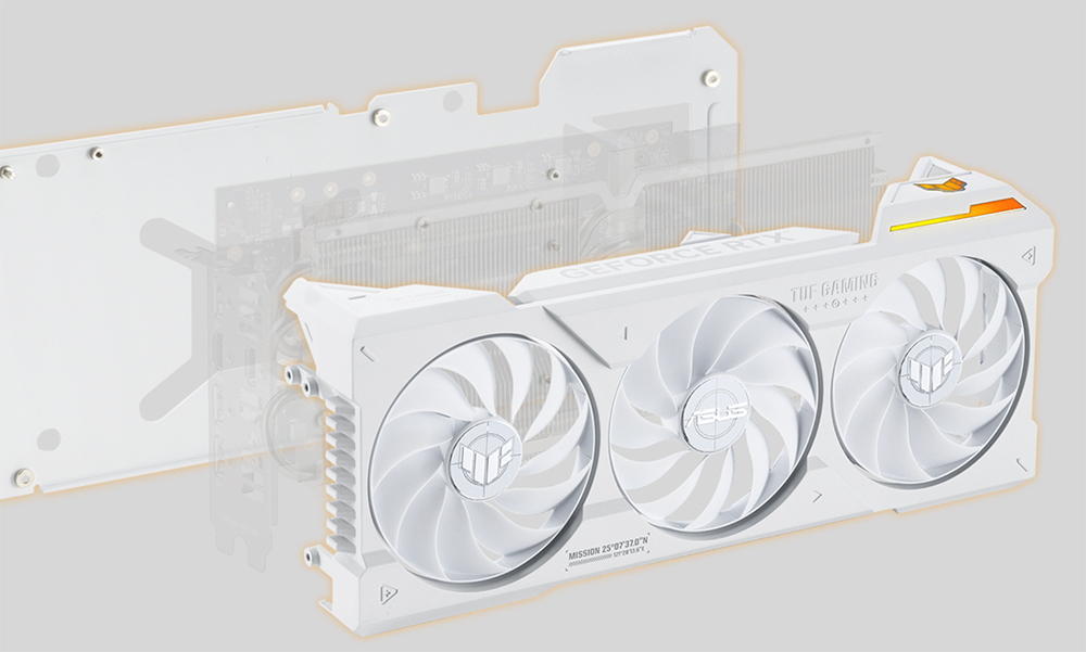 ASUS TUF Gaming GeForce RTX™ 4070 Ti SUPER 16GB GDDR6X White OC Edition