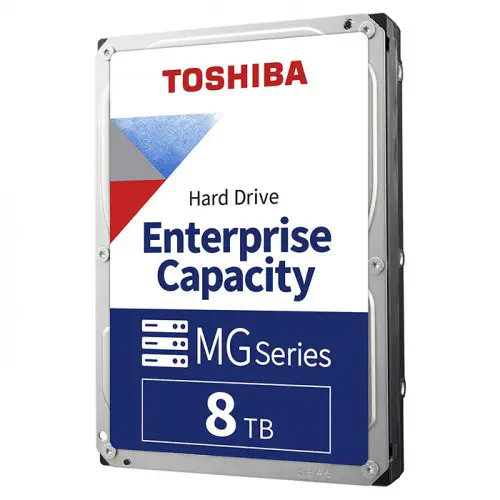 Toshiba MG Serisi MG08ADA800E 8TB 3.5” SATA 3 Harddisk