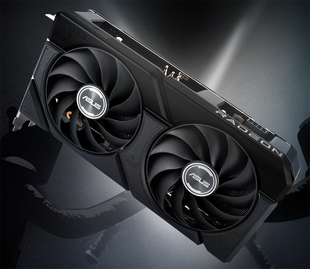 ASUS Dual Radeon™ RX 7600 XT OC Edition 16GB GDDR6